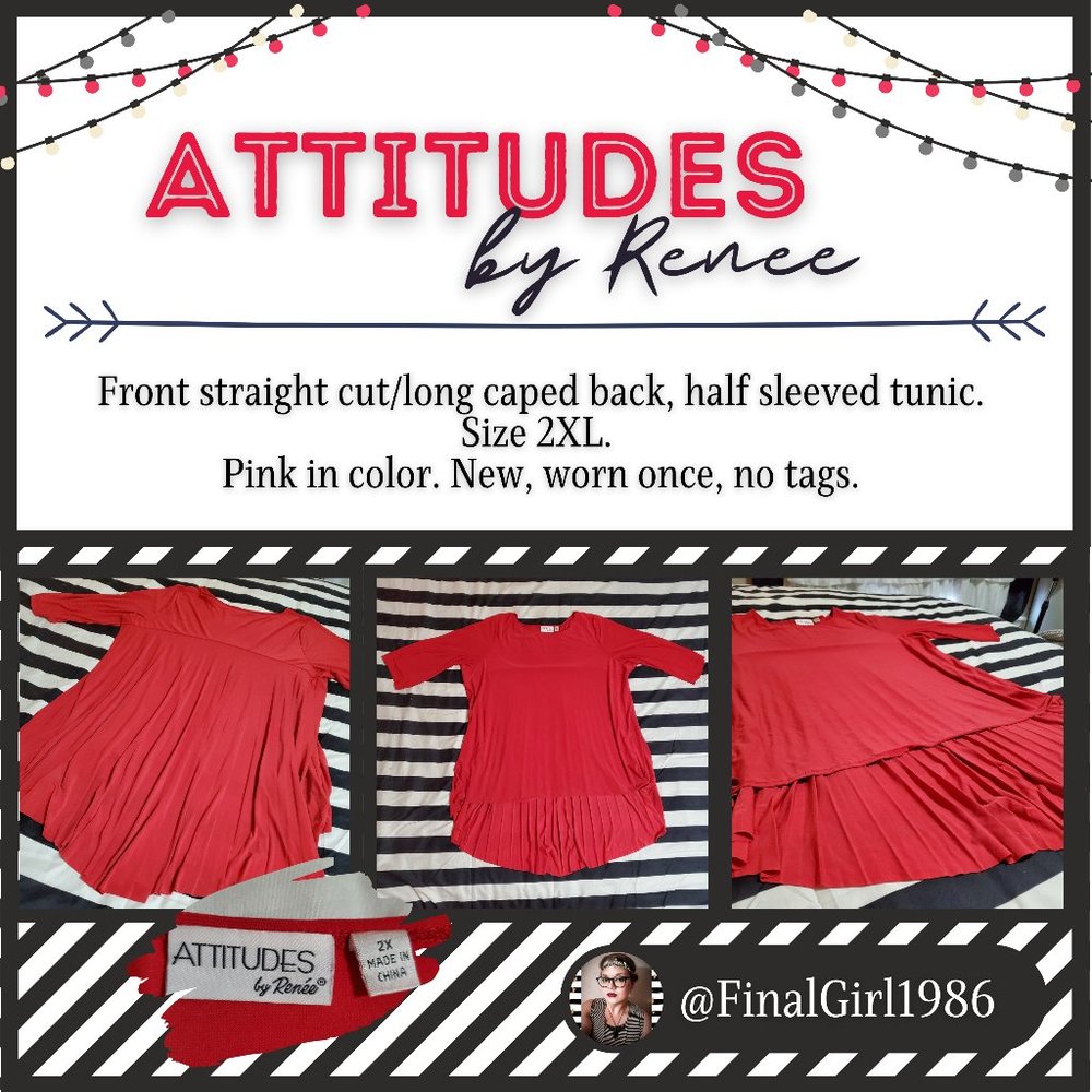 Pink Half Sleeve Tunic